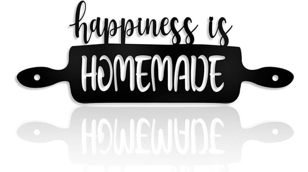 decorative metal kitchen signs