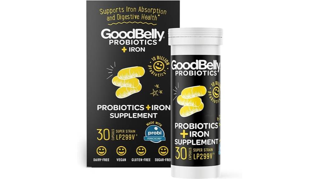 digestive health and iron