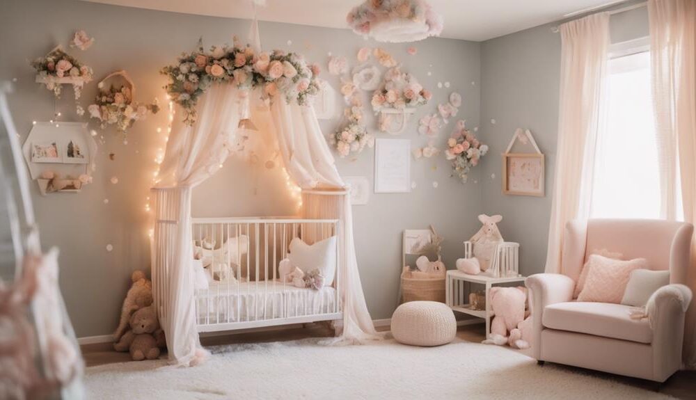 dreamy nursery wall decor