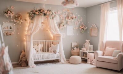 dreamy nursery wall decor