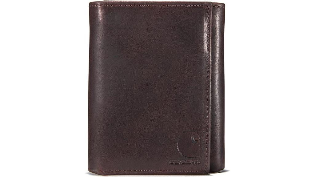 durable carhartt leather wallets
