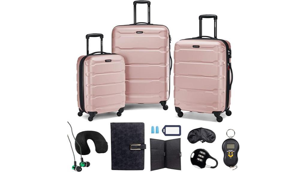 durable hardside luggage set