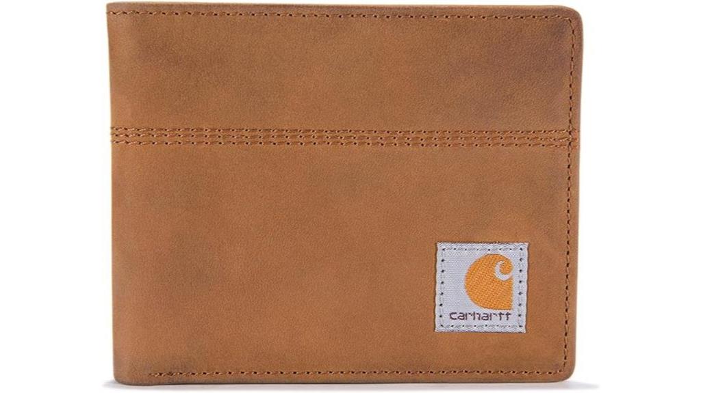 durable leather wallet option