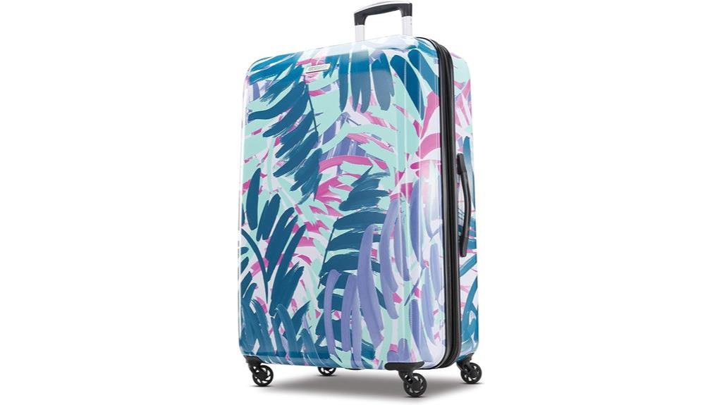 durable luggage with spinner wheels