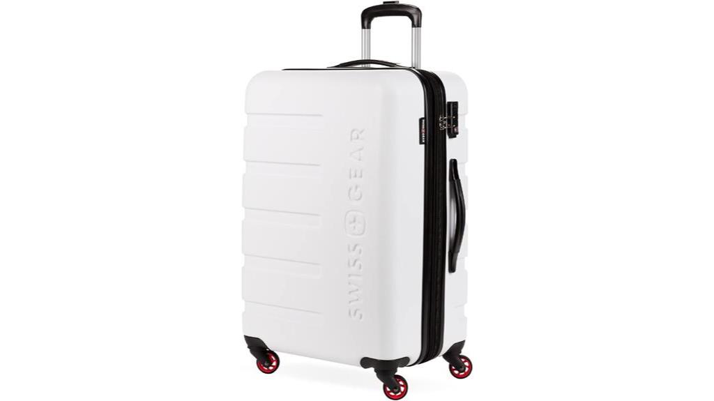 durable swissgear spinner luggage