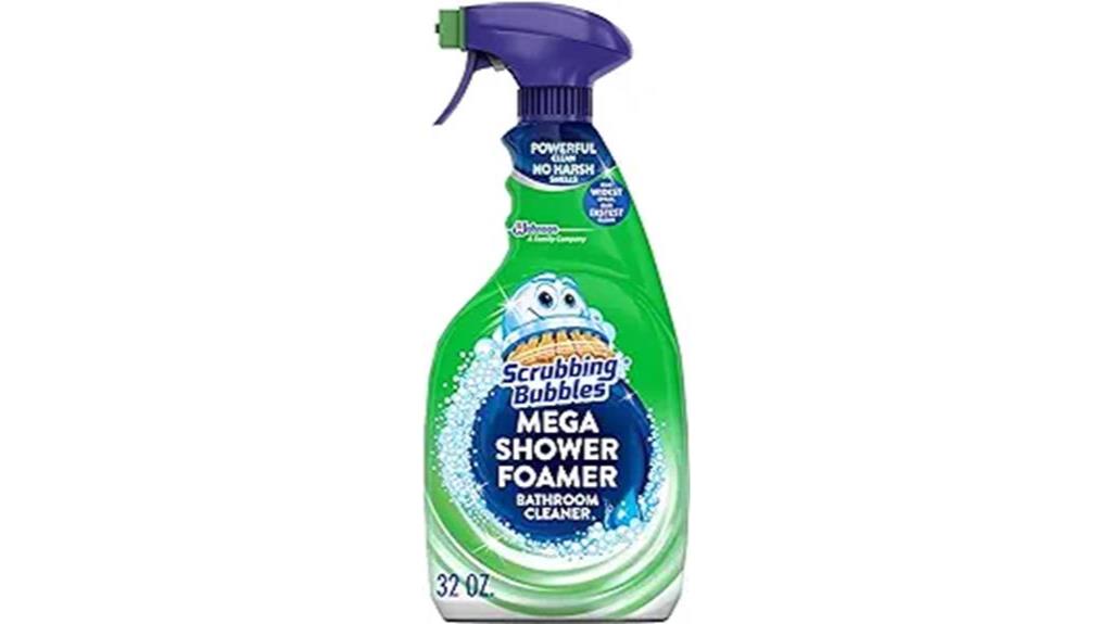 effective shower and tile cleaner