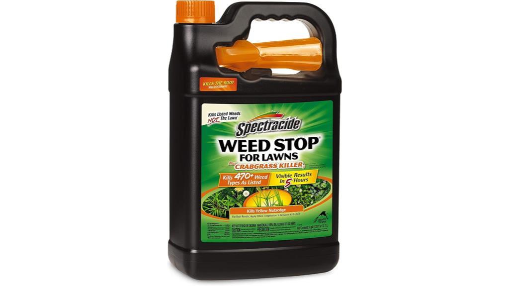 effective weed and crabgrass killer
