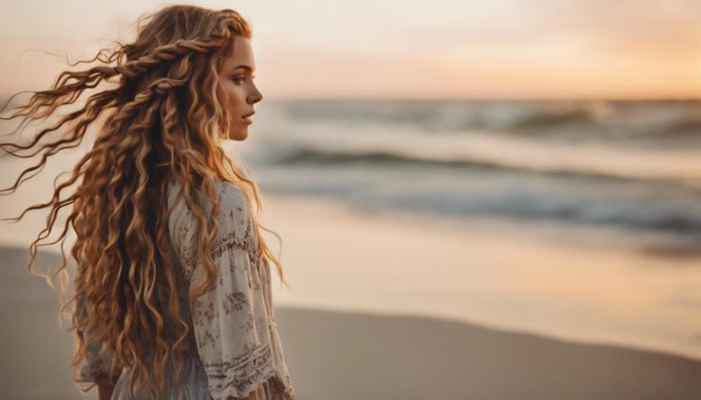 effortless beachy boho waves