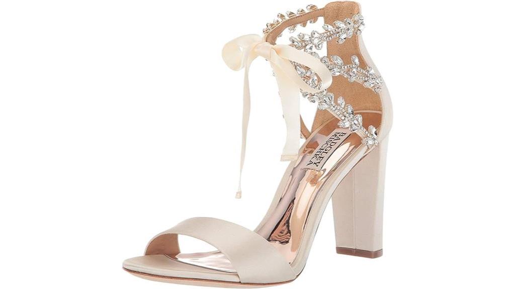 elegant heeled sandal design