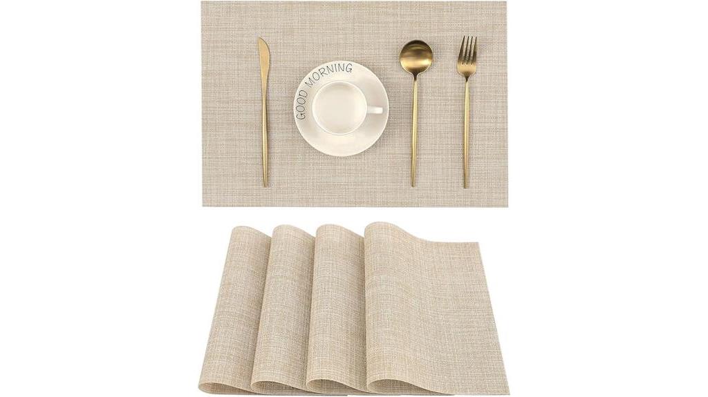 elegant set for dining