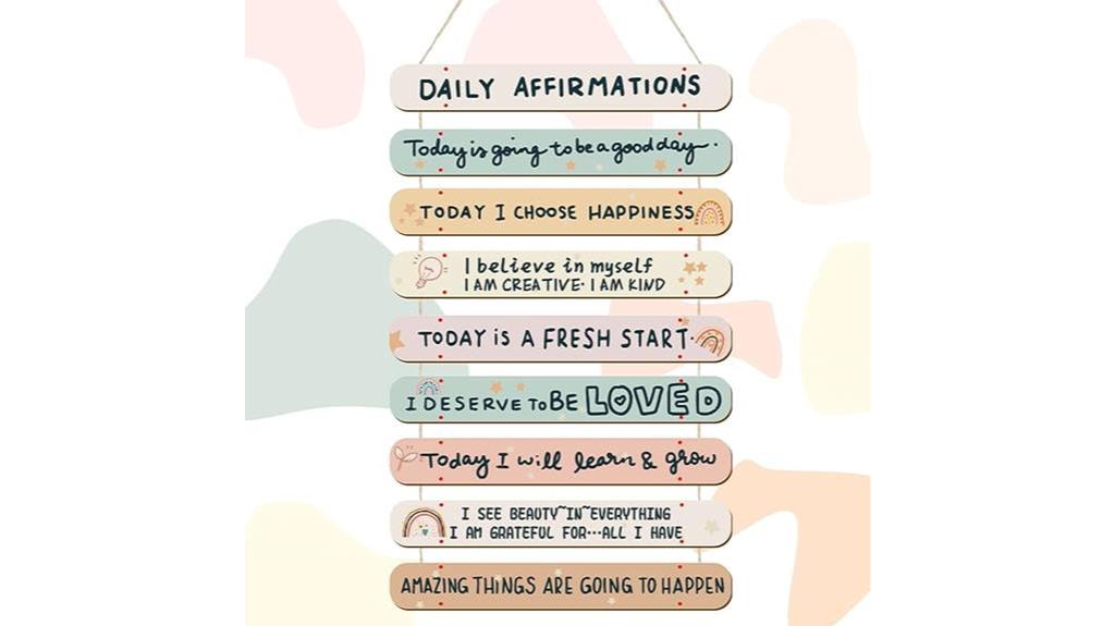 encouraging affirmations for children