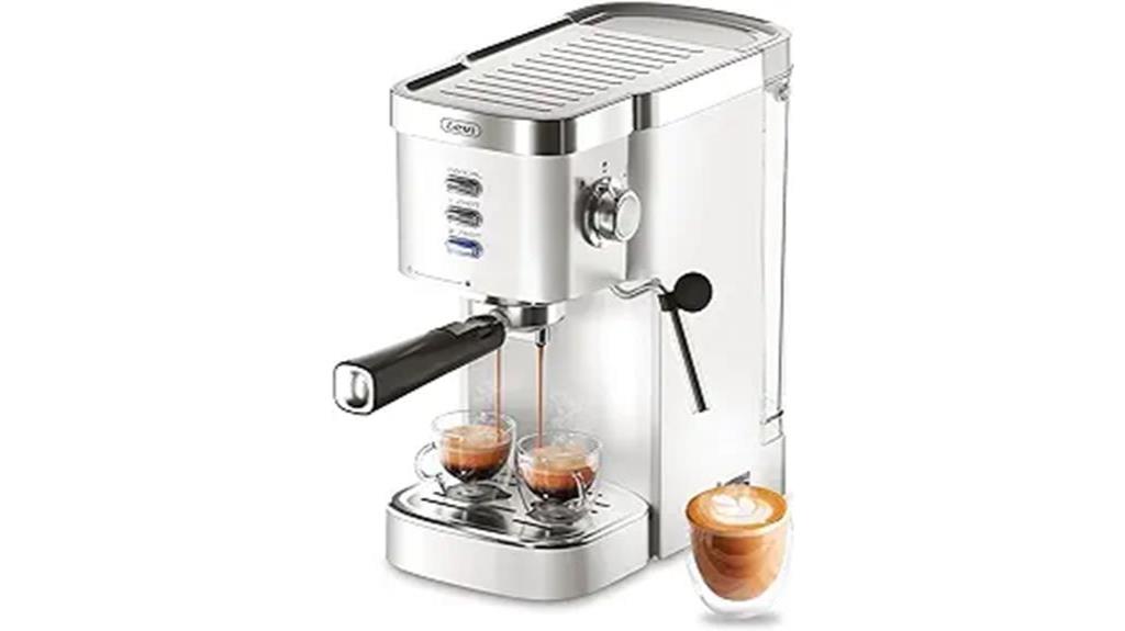 espresso machine with frother