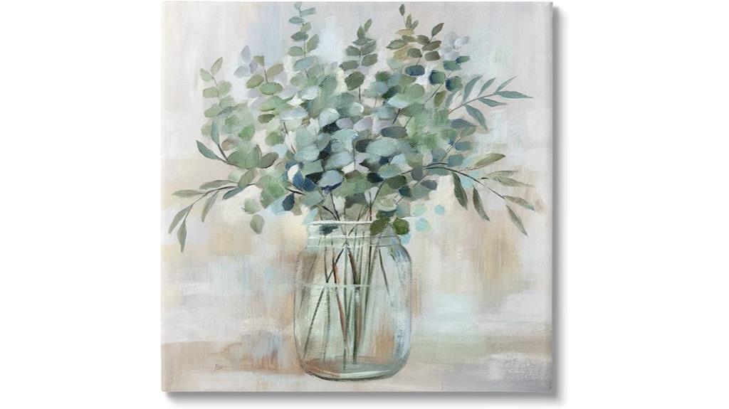 eucalyptus flower herb art