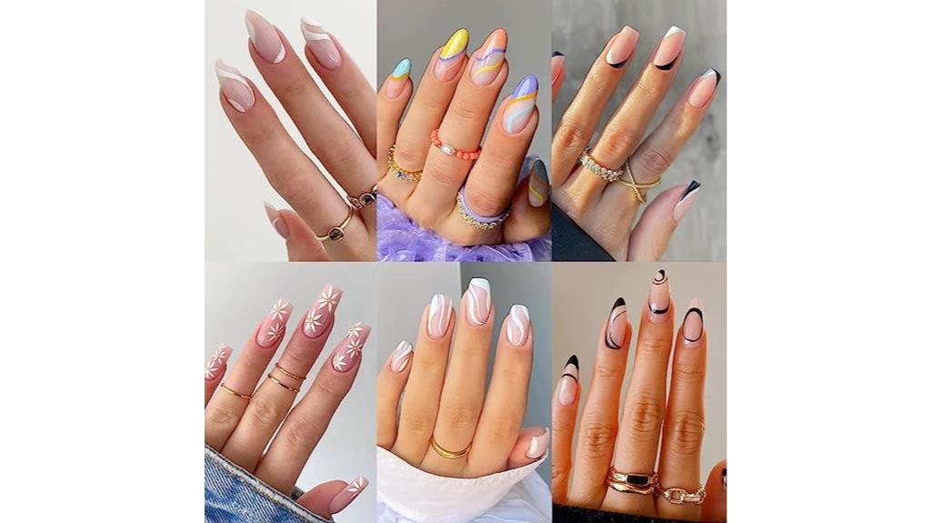 fake nails set variety