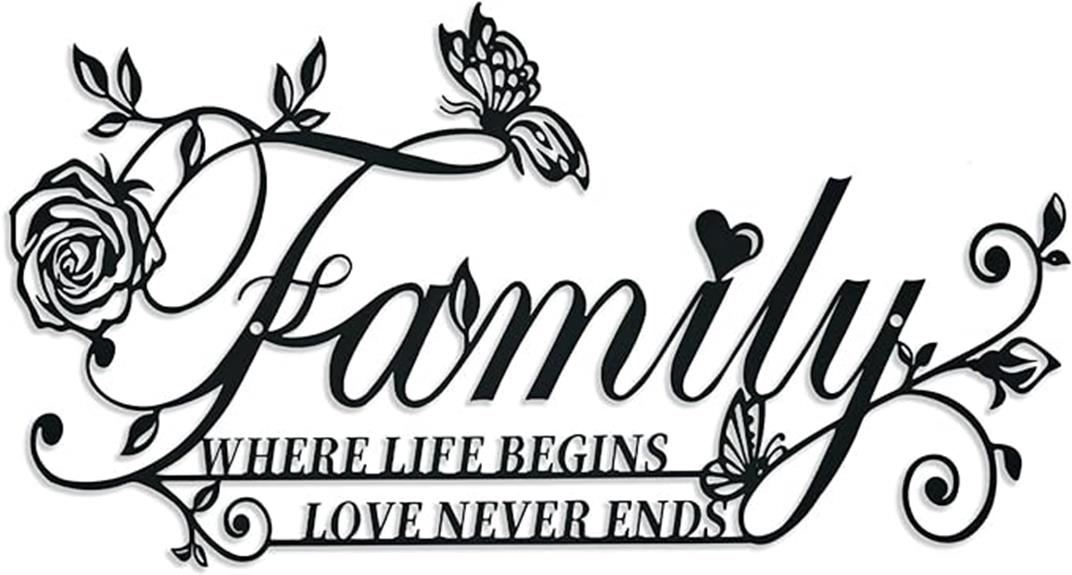family love on sign