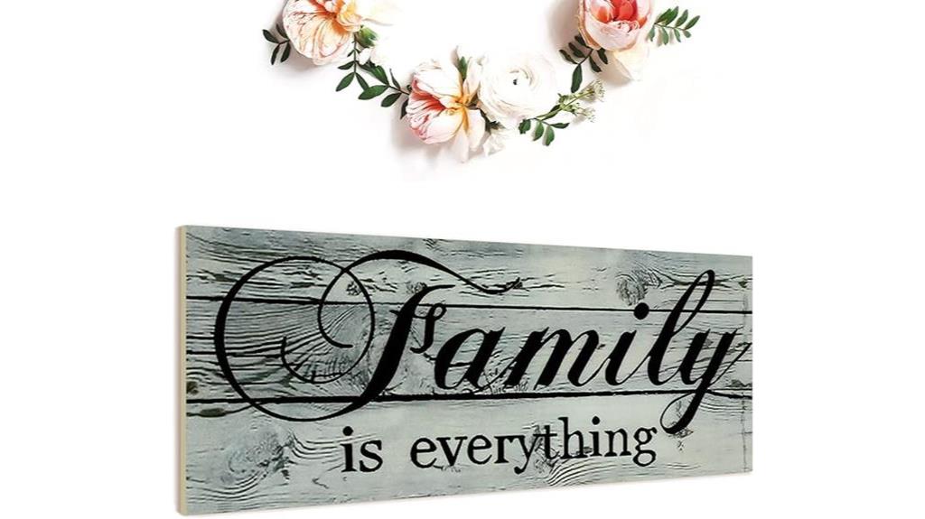 family sign wall decor