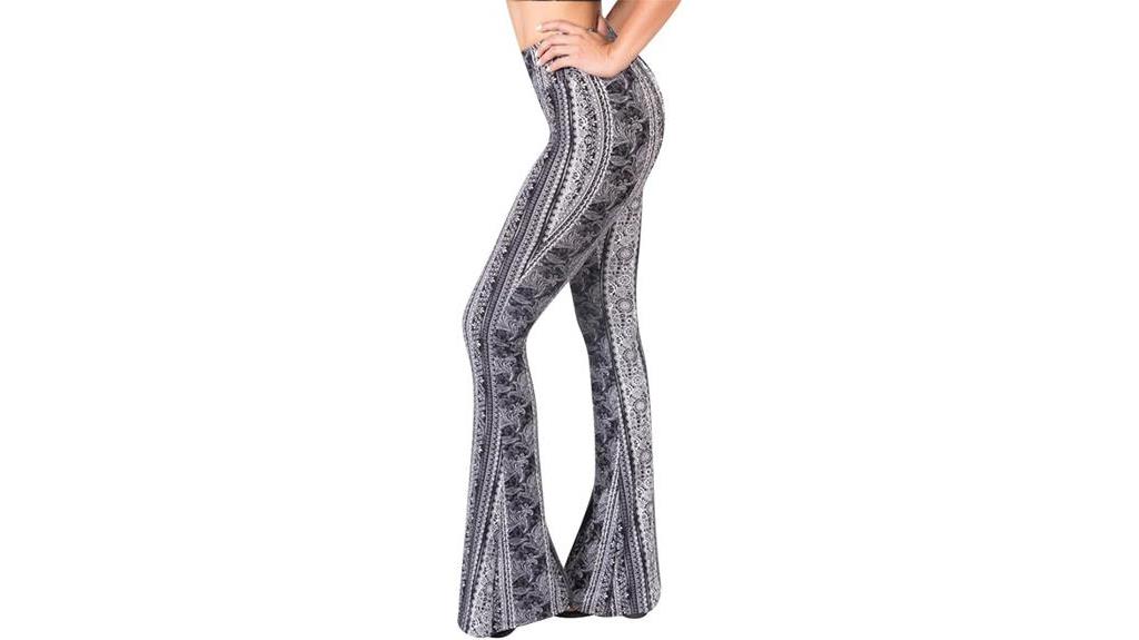 fashionable flare leggings design