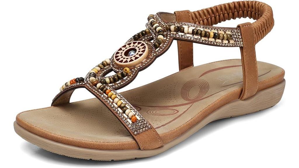 fashionable flat sandals style