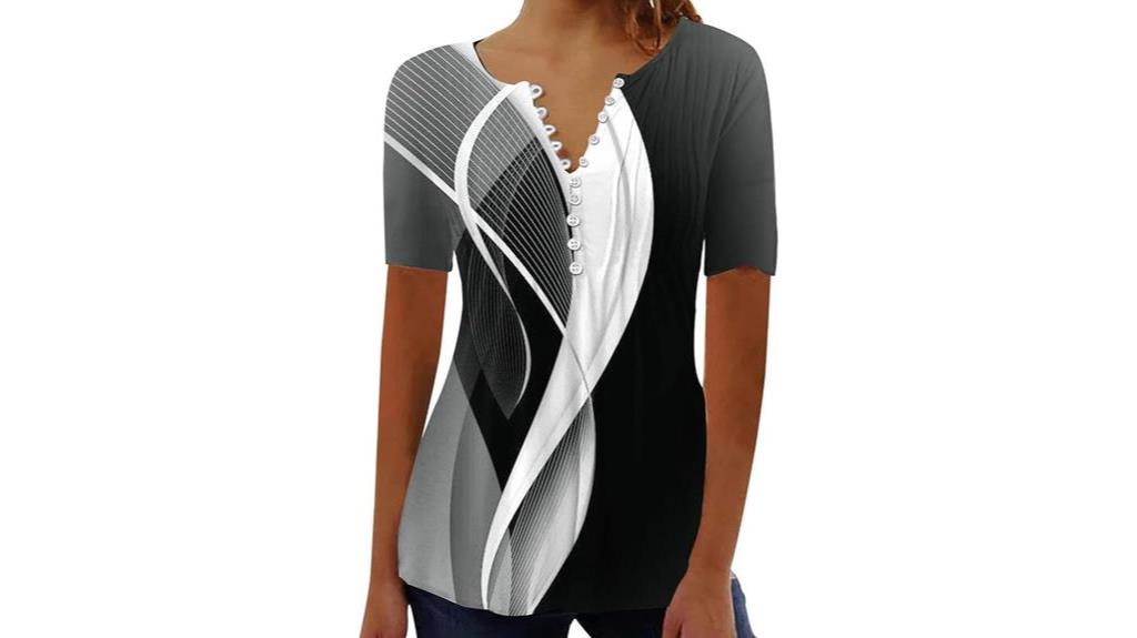 fashionable plus size tops