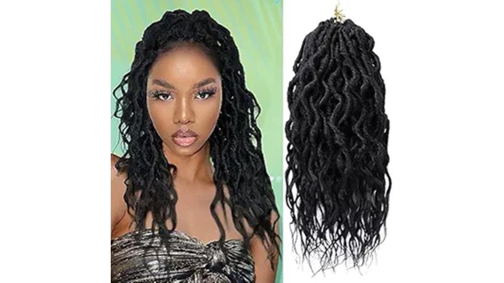faux locs crochet braids