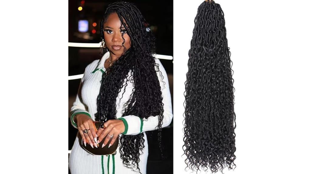 faux locs crochet hair