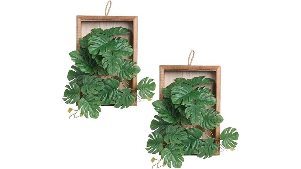 faux plants for walls