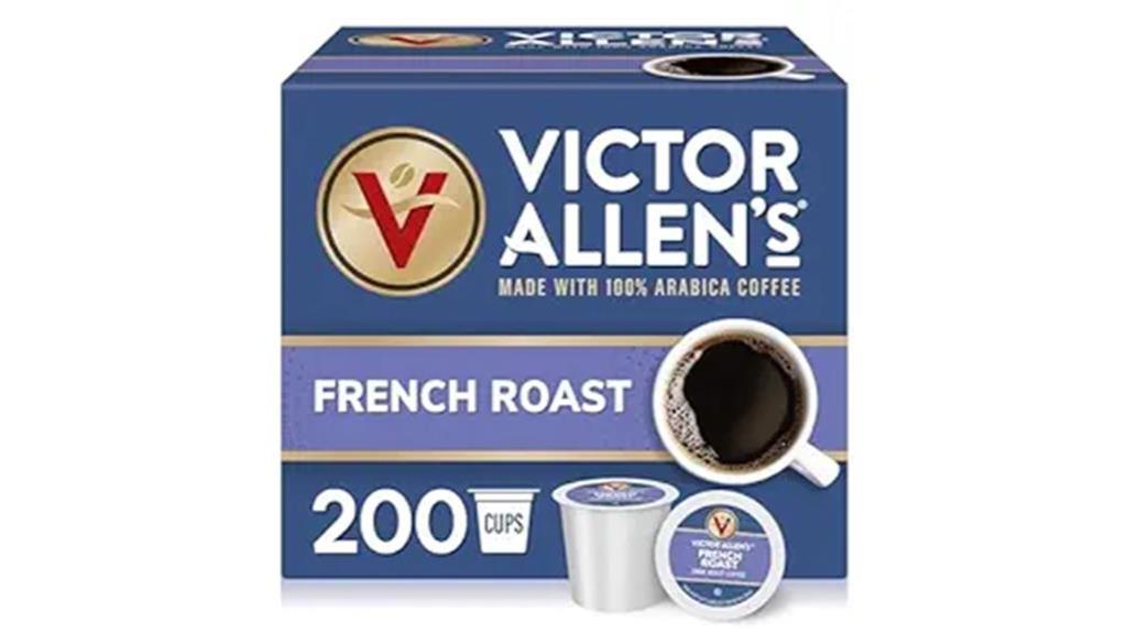 french roast coffee pods