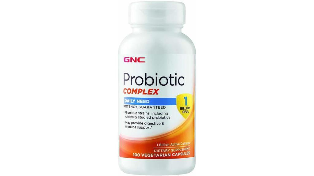 gnc probiotic complex capsules