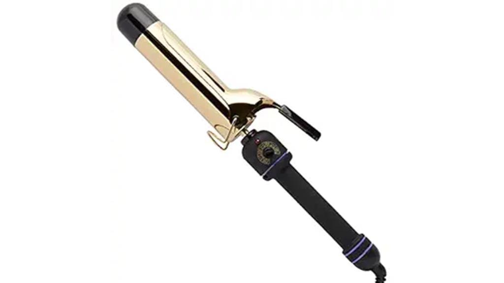 gold curling iron 1 5 inches