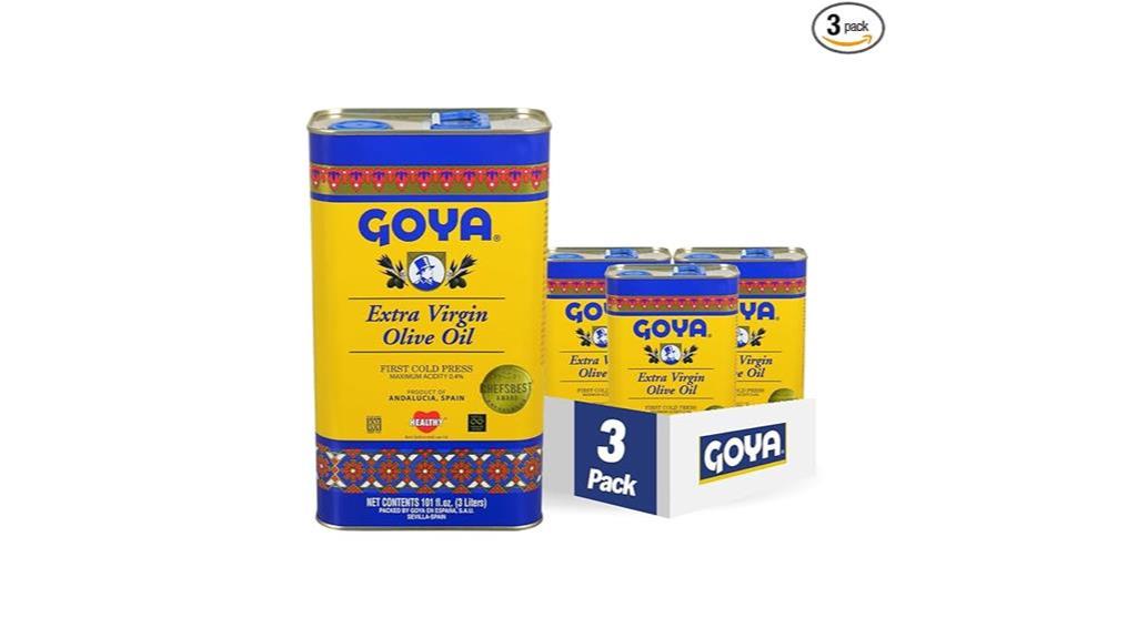 goya olive oil trio