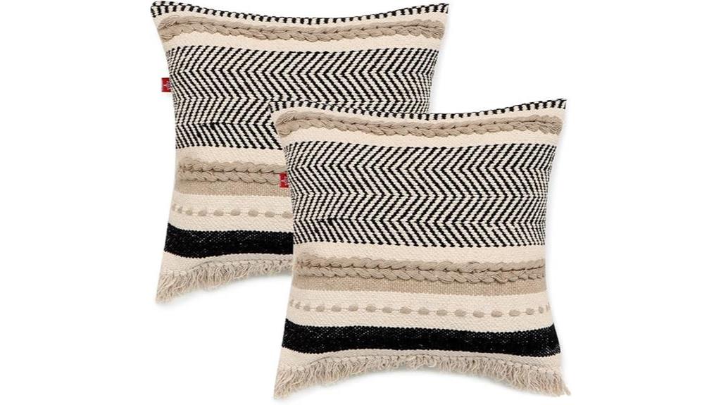 handmade boho pillow covers