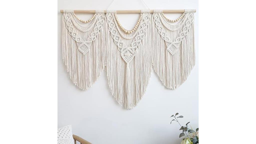 handmade large macrame decor