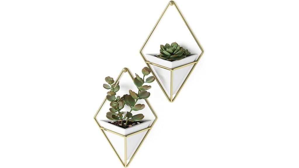 hanging planter vase set