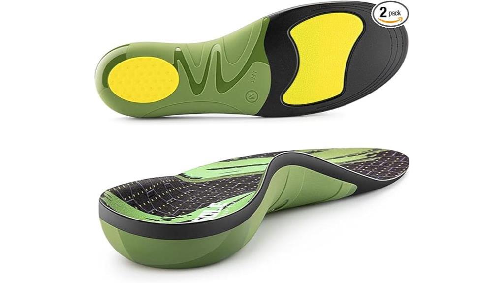 high arch support insoles