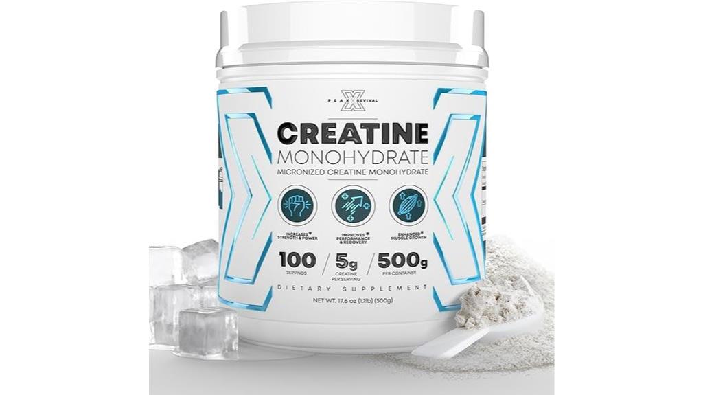 high performance creatine powder supplement