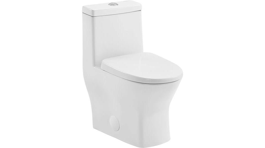 high performance round toilet design