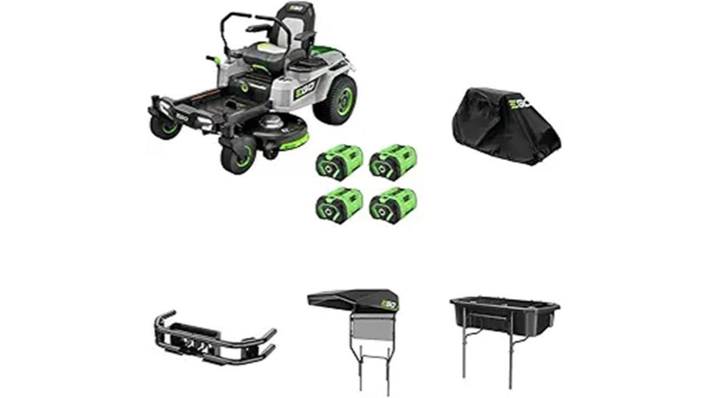 high powered cordless riding mower