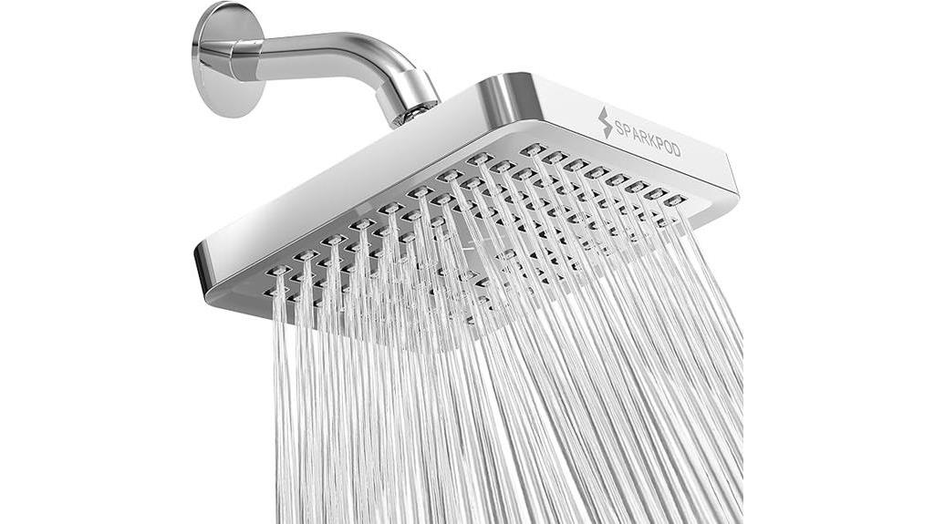 high pressure luxury shower