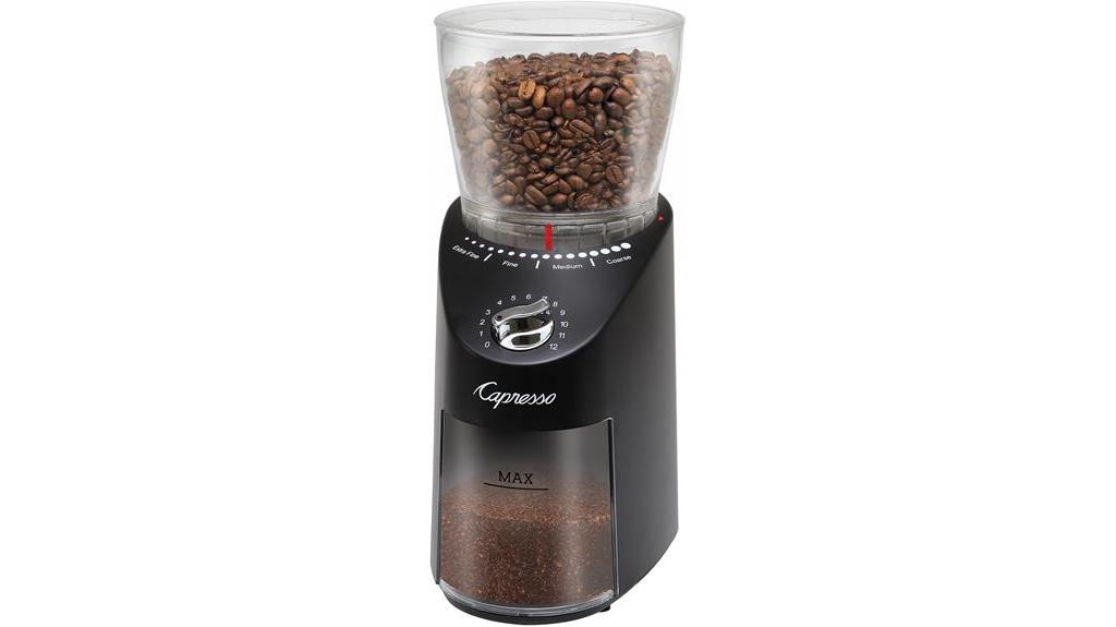 high quality black burr grinder