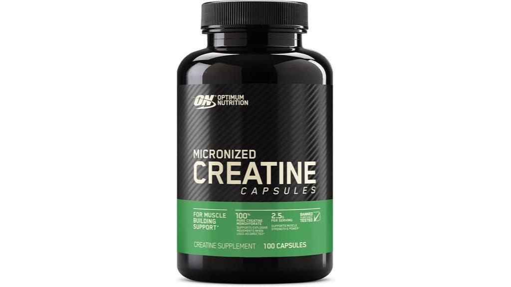 high quality creatine supplement capsules