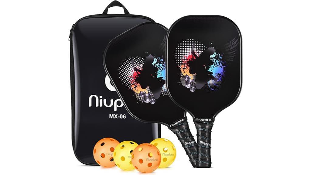 high quality pickleball paddle set