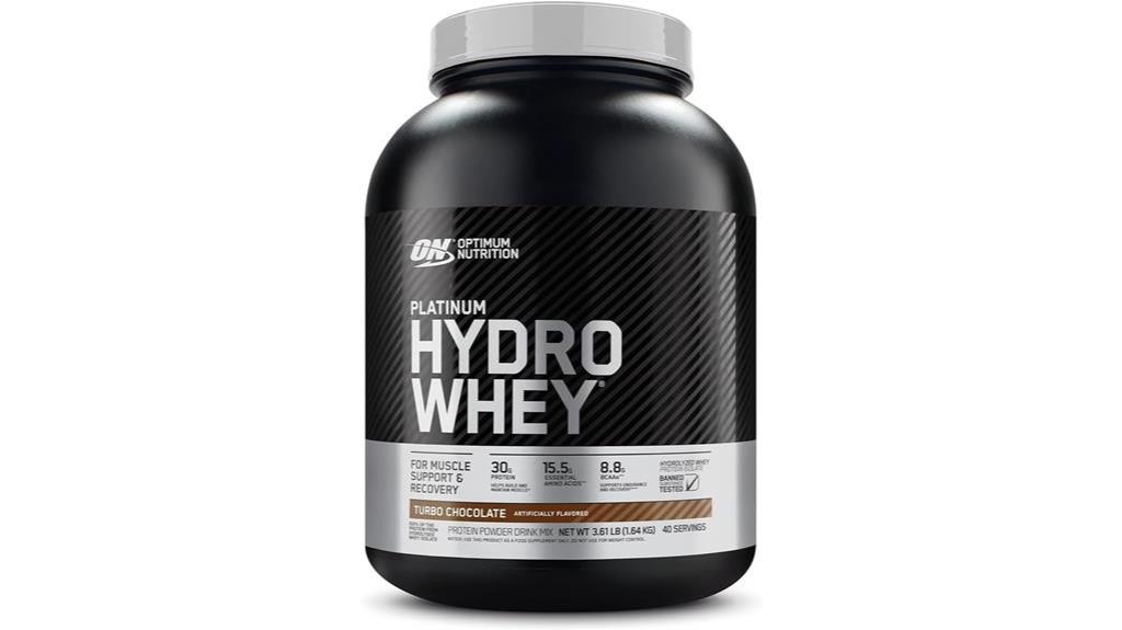 high quality protein powder supplement