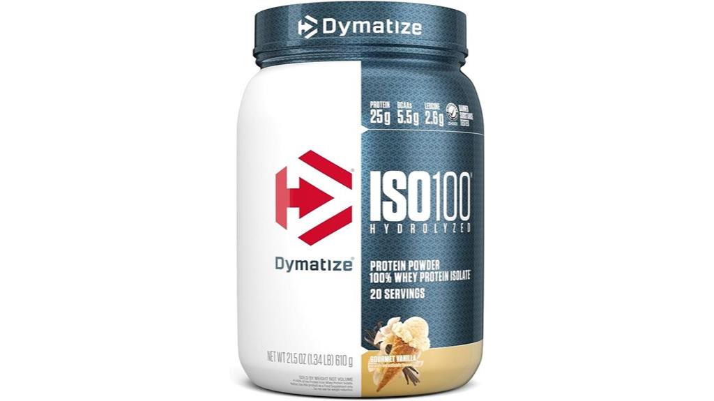 high quality vanilla protein powder