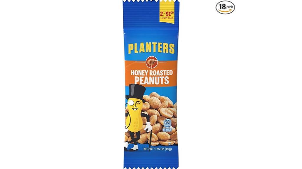 honey roasted peanut packets