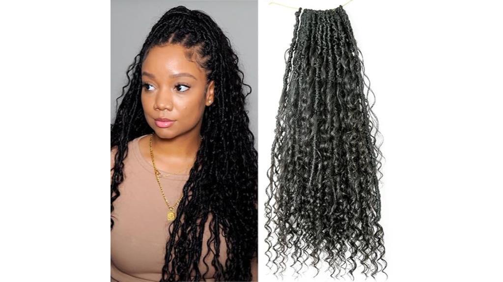 human hair crochet locs