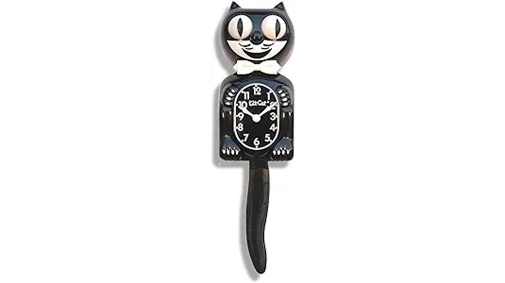 iconic classic black clock