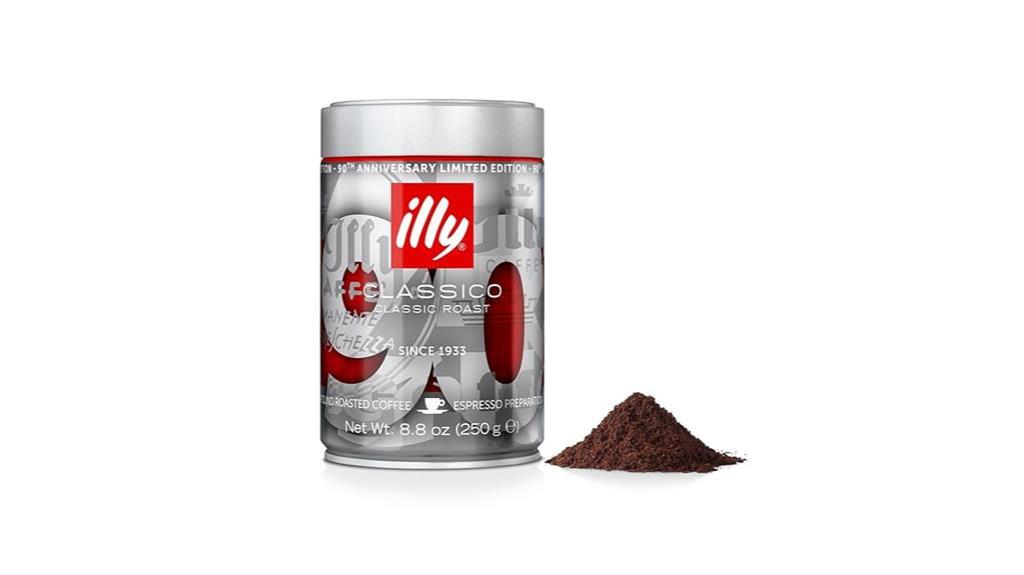 illy espresso ground coffee