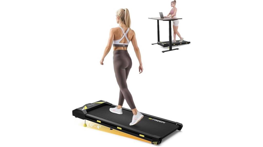 incline walking pad treadmill