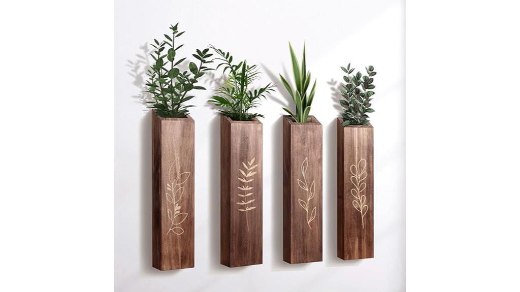 indoor wall planter vases