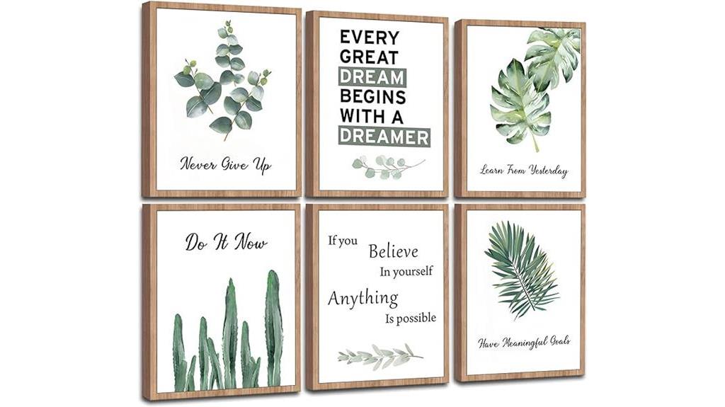 inspirational office wall decor
